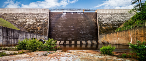 Hickory Log Creek Dam 